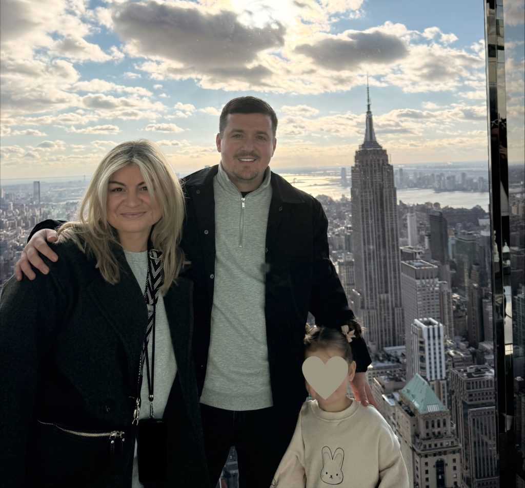 View of the Empire state building from Summit Vanderbilt