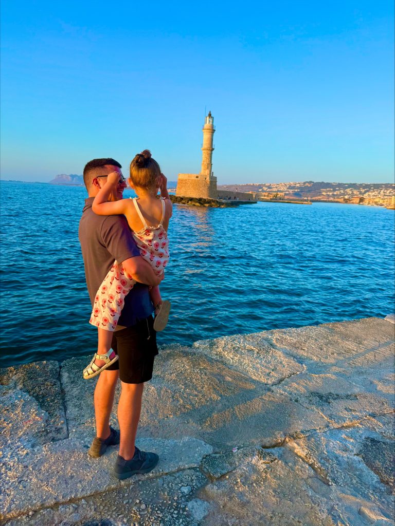 Chania harbour lighthouse