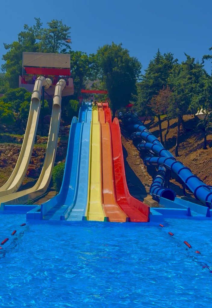 Chania waterpark slide
