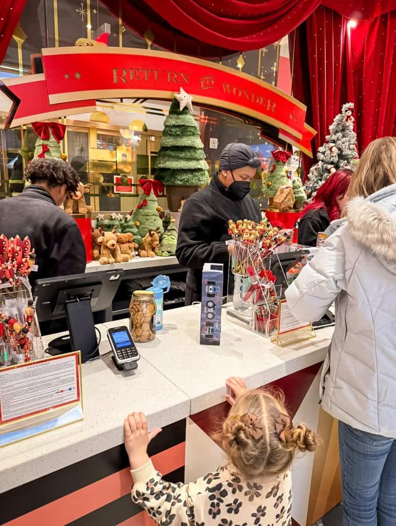 Counter at FAO Schwarz New York