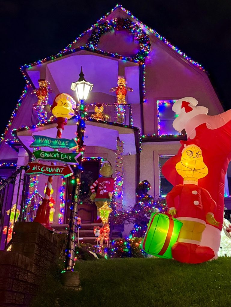 Dyker Heights Lights New York The Grinch decorations