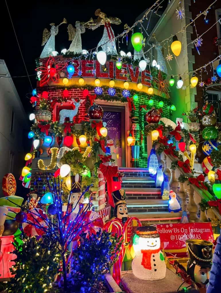 Dyker Heights lights decorations Brooklyn New York
