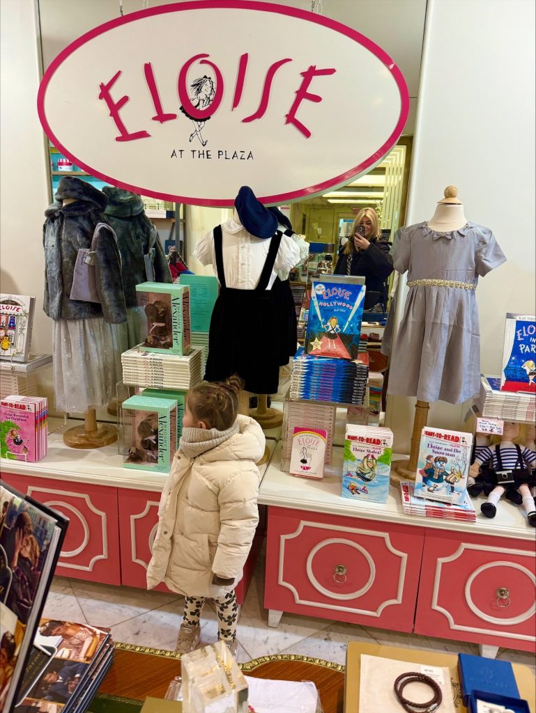 Eloise at the Plaza store