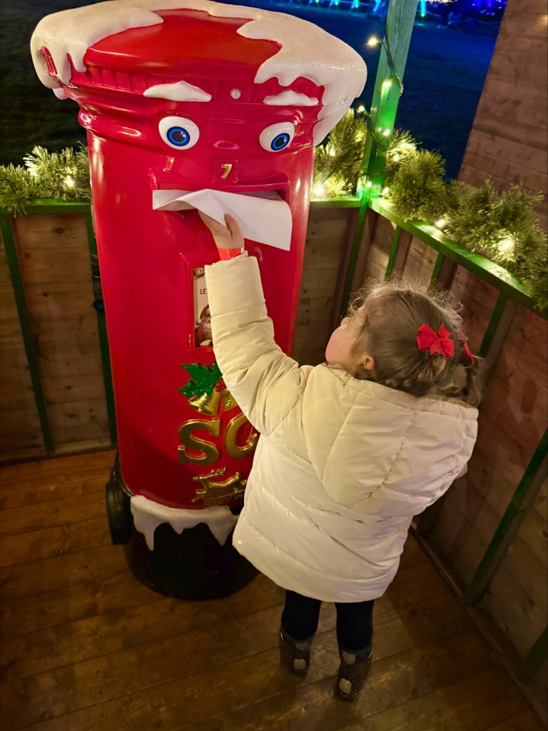 Enchanted at Knowsley Santa post box