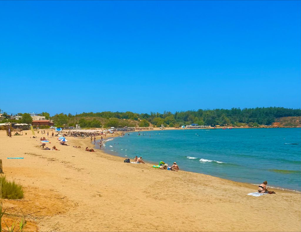 Golden beach, Chania