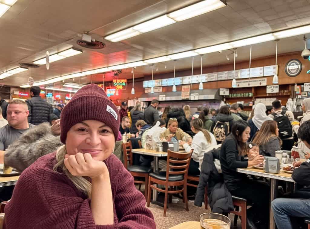 Inside Katz Deli New York