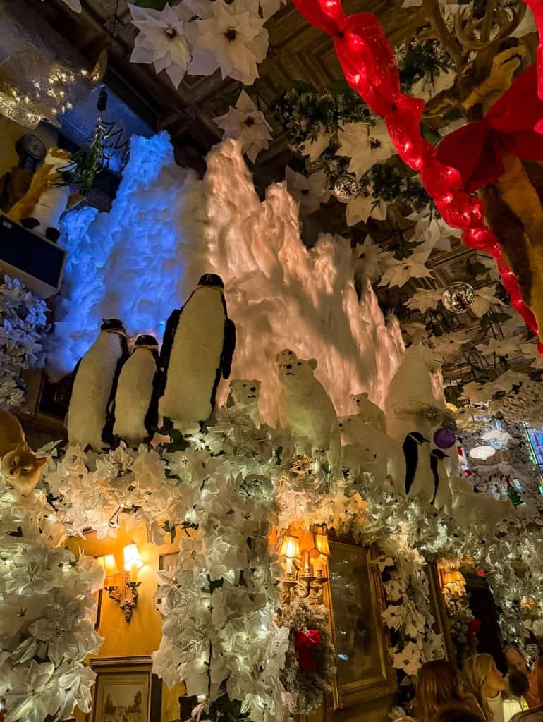 Lillie's Victorian Establishment Times Square penguins
