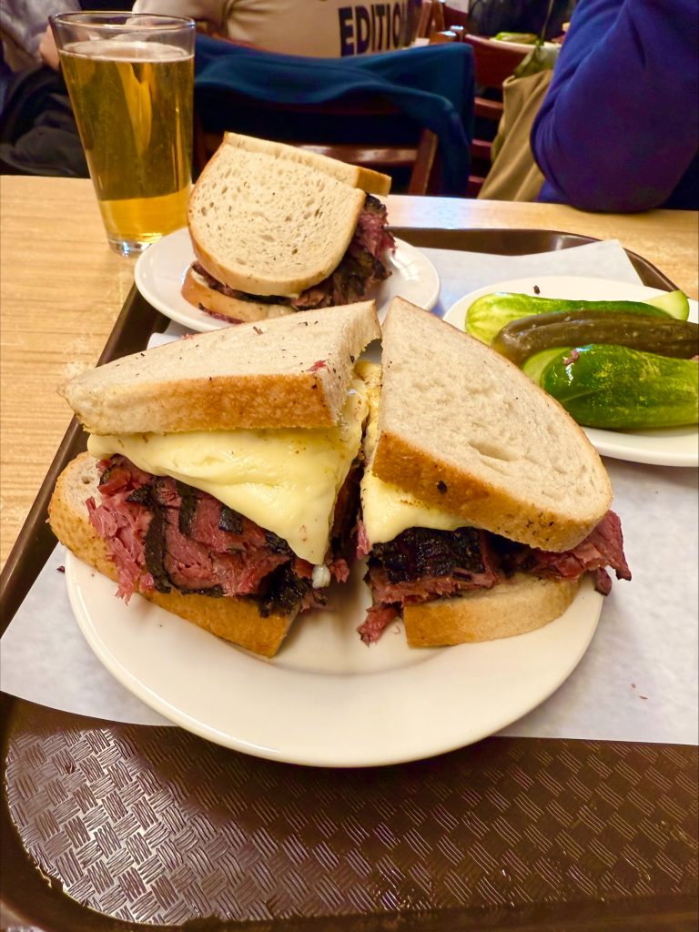 Pastrami sandwich at Katz Deli