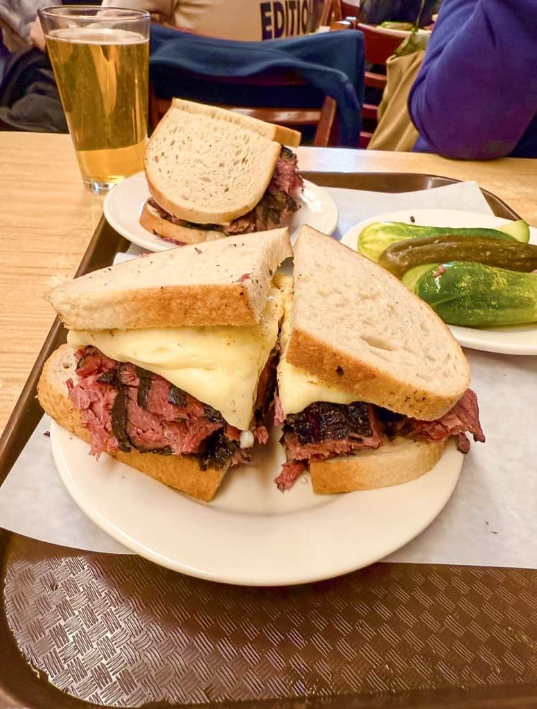 Pastrami sandwich Katz Deli New York