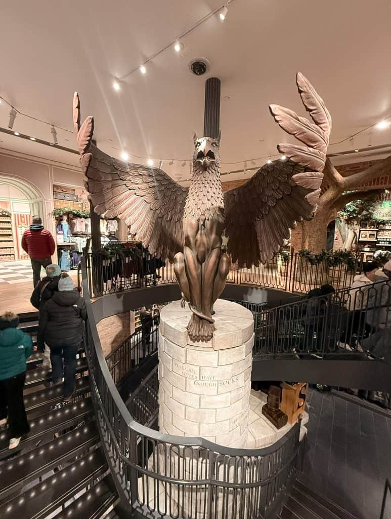 Phoenix at Harry Potter Store New York