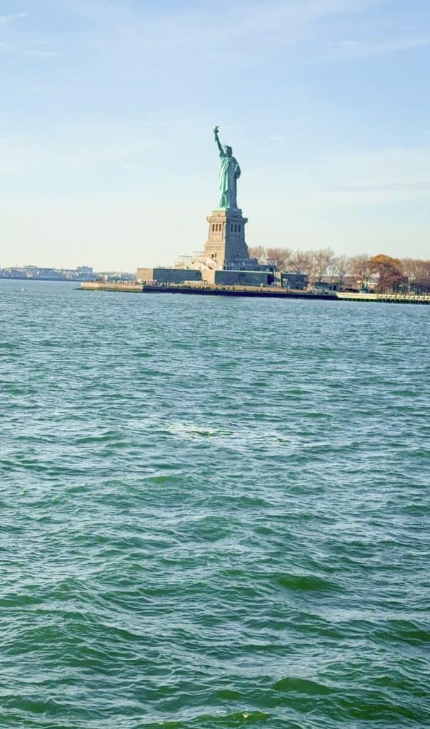 Statue of Liberty from Boat New York