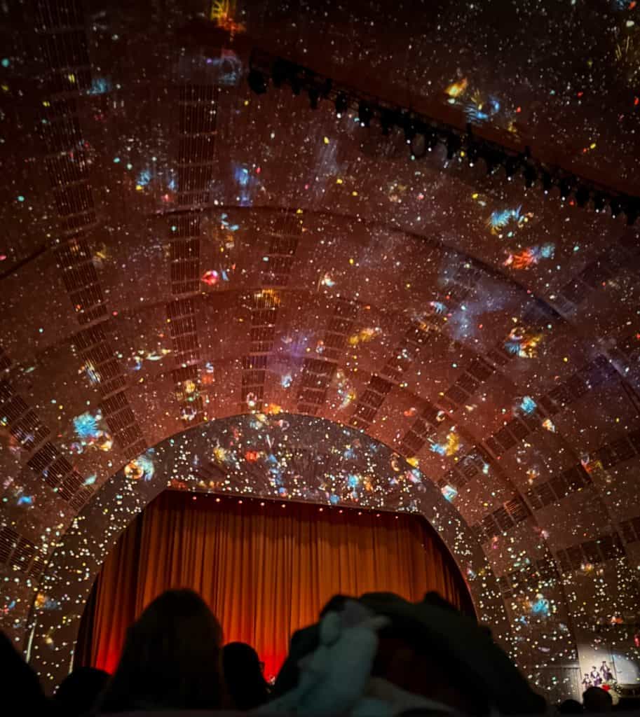 The Rockettes lights Radio City Hall New Hall