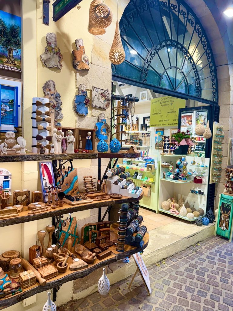 Chania Old Town shops