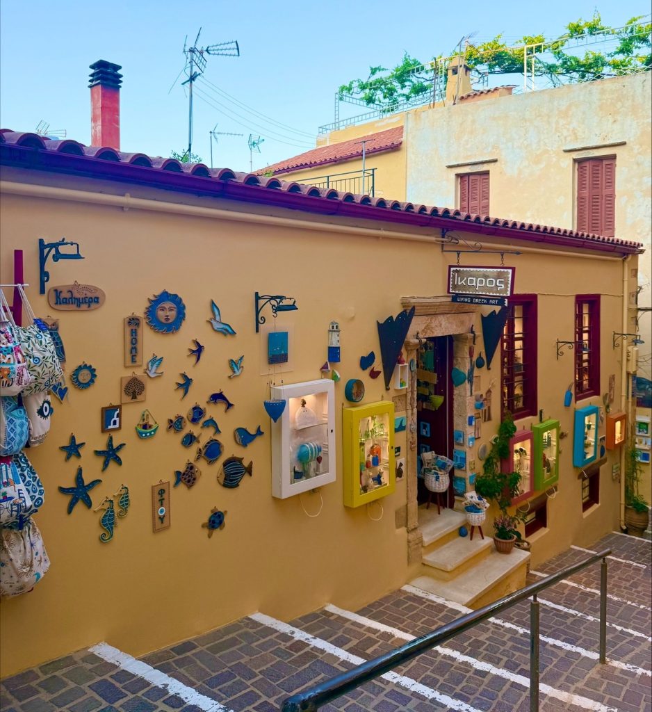 Chania Old Town wall art
