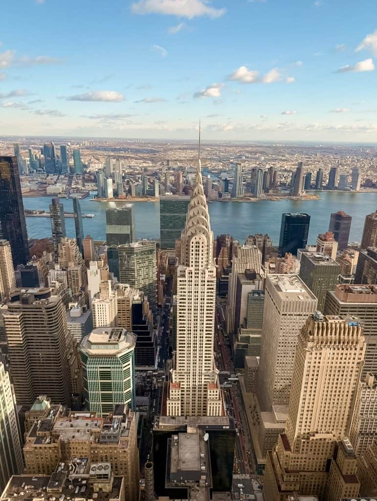 View of Chrysler Building from Summit One Vanderbilt