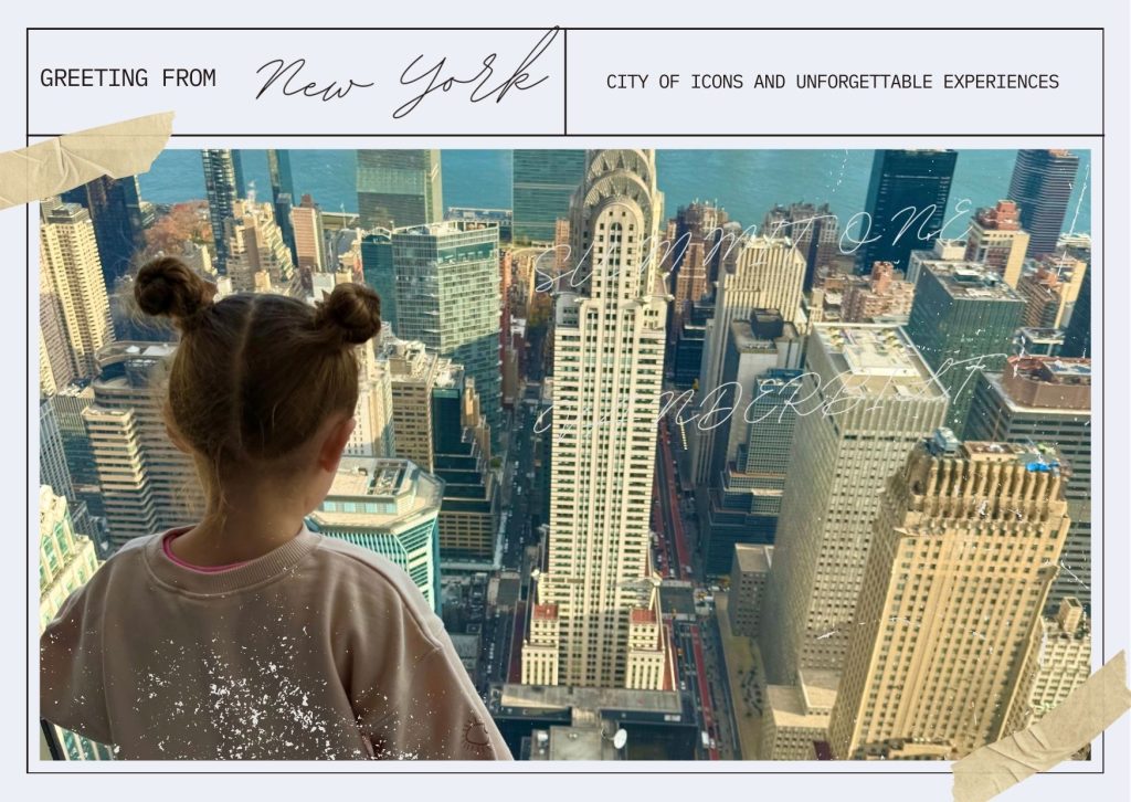 New York Postcard using Summit One Vanderbilt view image