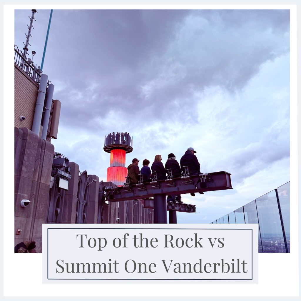 Top of the Rock vs Summit One Vanderbilt