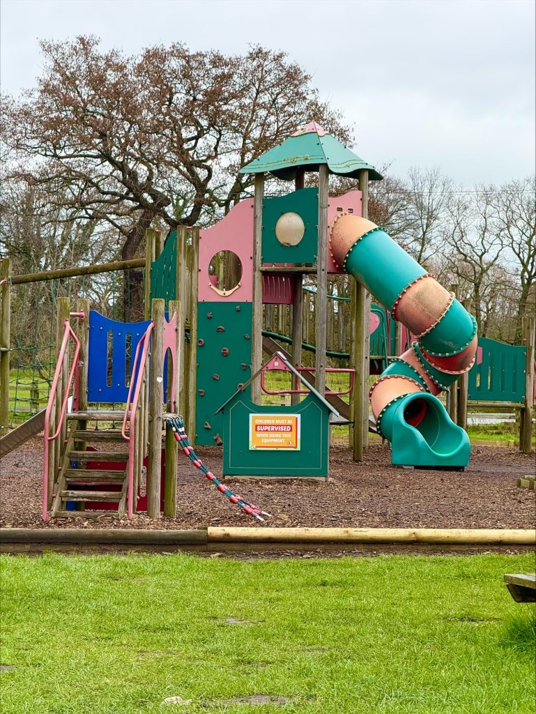 Play area at Windmill Farm, Burscough