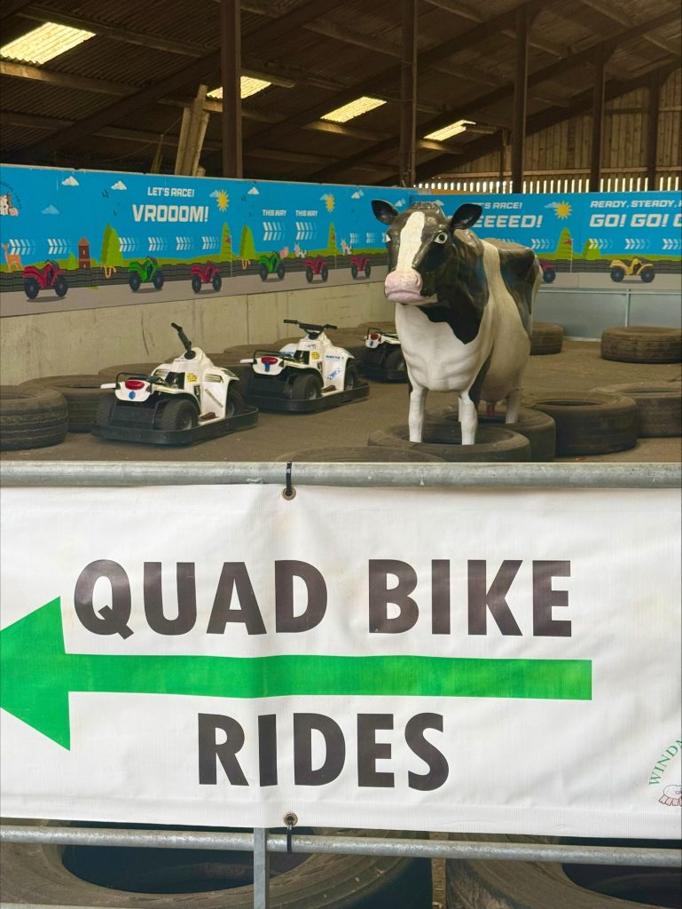 Quad bikes at Windmill Farm, Burscough
