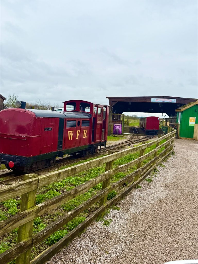 Train ride at Windmill Farm, Burscough