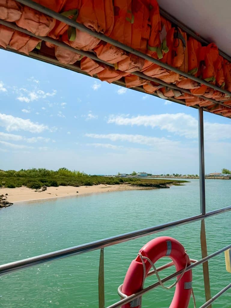 Ilha de Tavira ferry ride