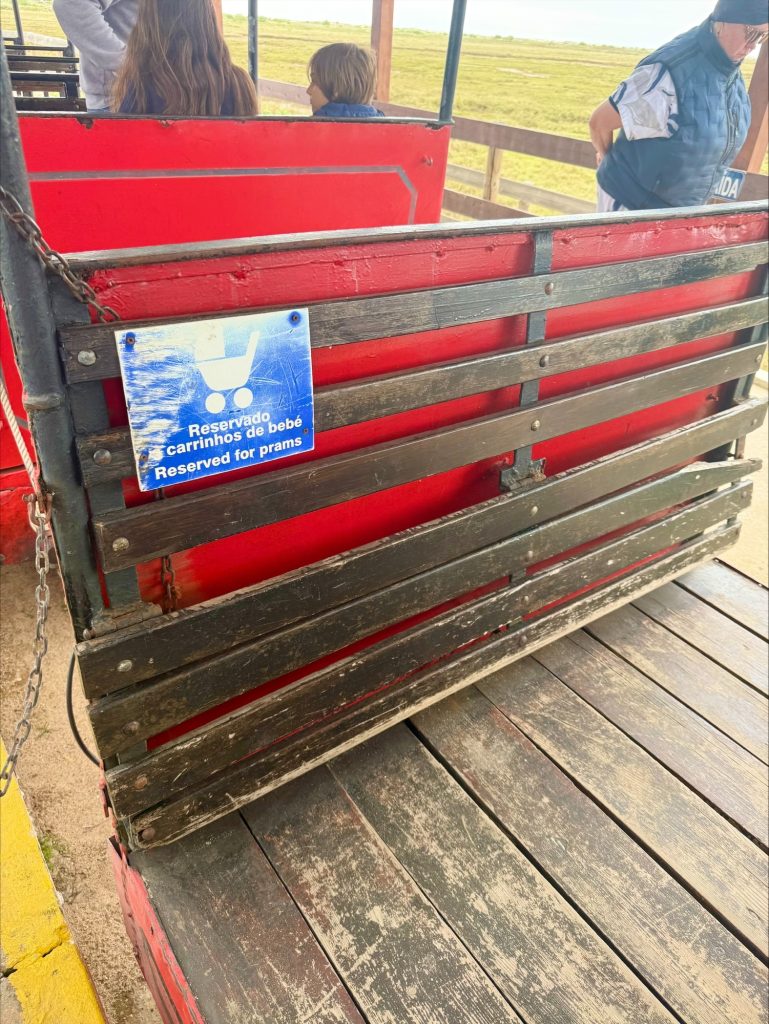 Tavira Praia do Barril train pram section