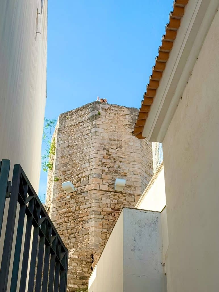 Tavira castle gardens - lookout tower