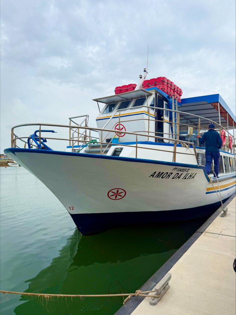 Tavira ferry to beach