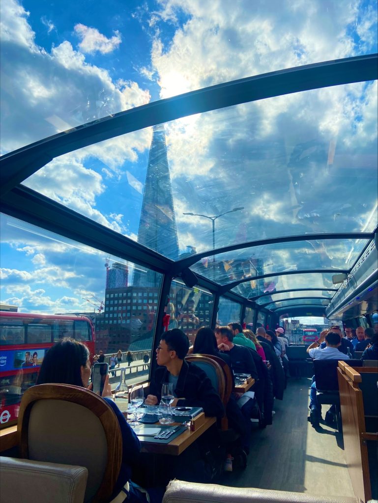 Bustronome glass top bus - Girls weekend London