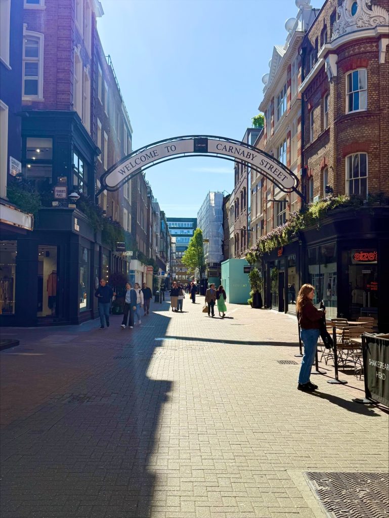 Carnaby Street - girls weekend London
