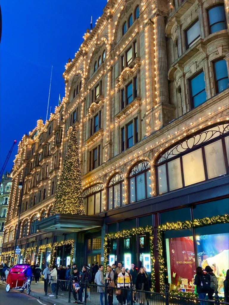 Harrods - girls weekend London