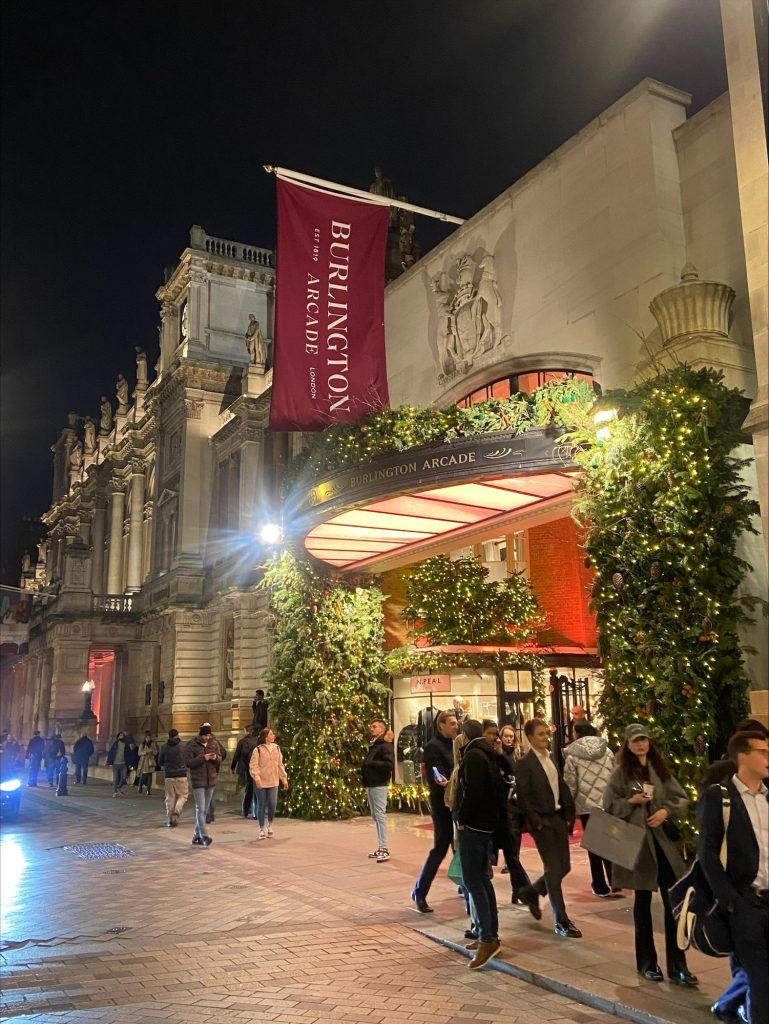 London Christmas Lights - Burlington Arcade