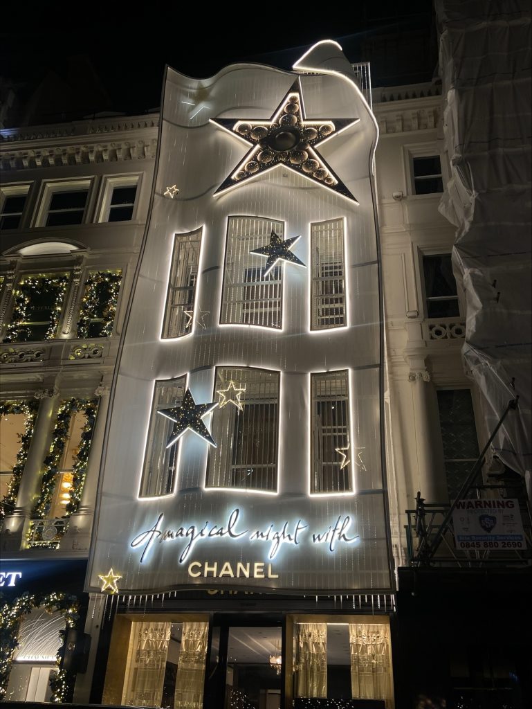 London Christmas Lights - Chanel