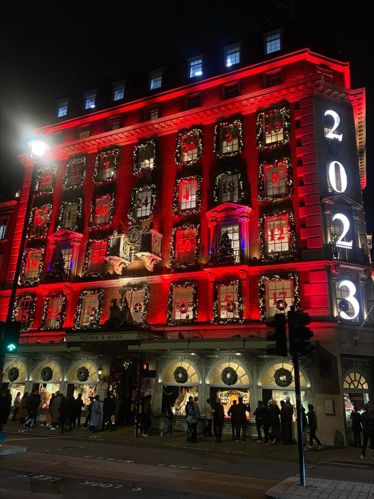 London Christmas Lights - Fortnum and Mason