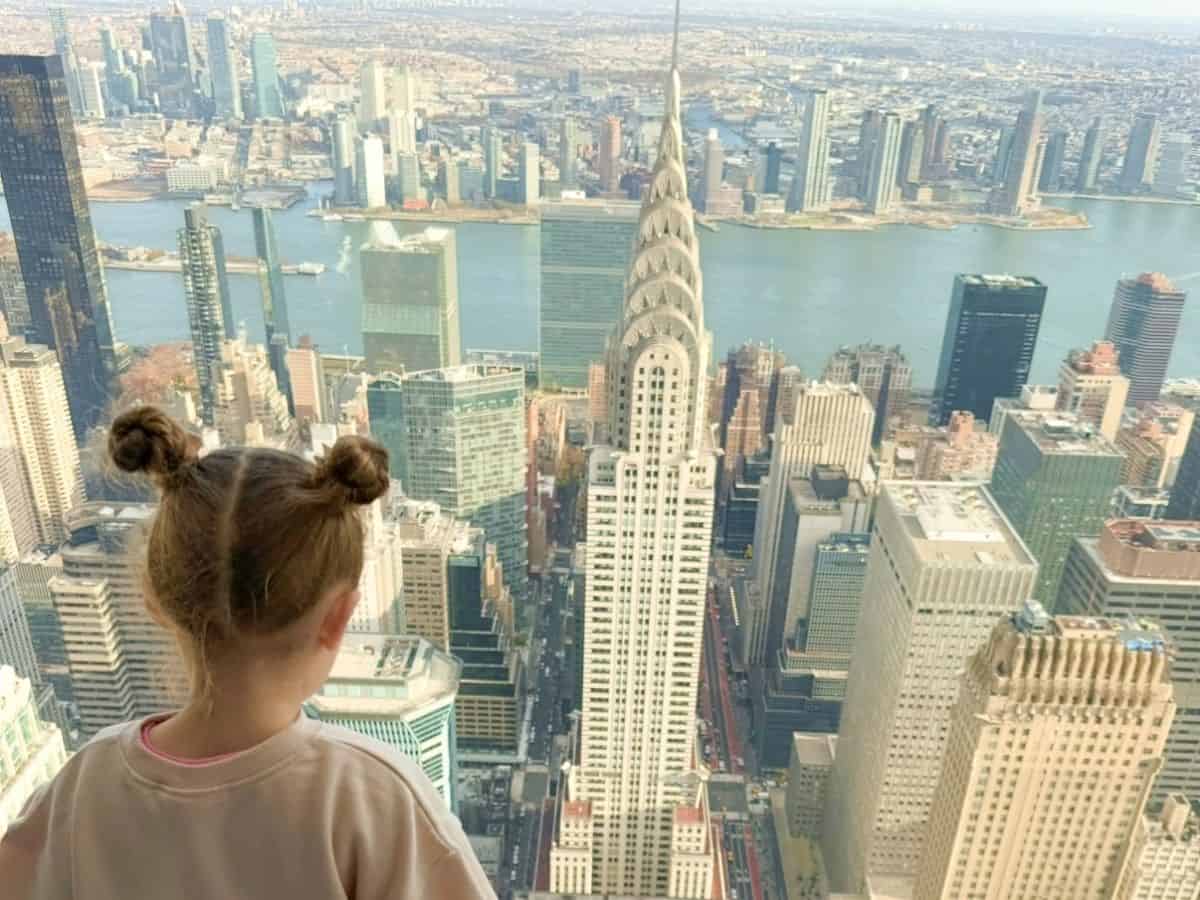 View of Chrysler Building in New York