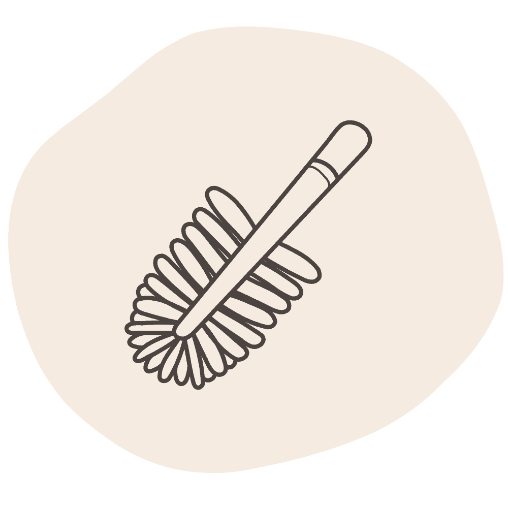 Baby packing list brush