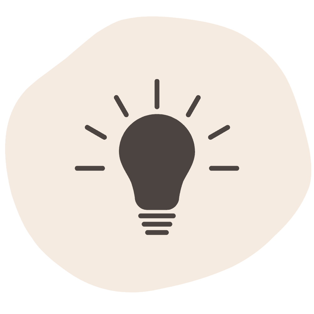 Baby packing list lightbulb
