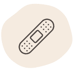 Baby packing list plaster