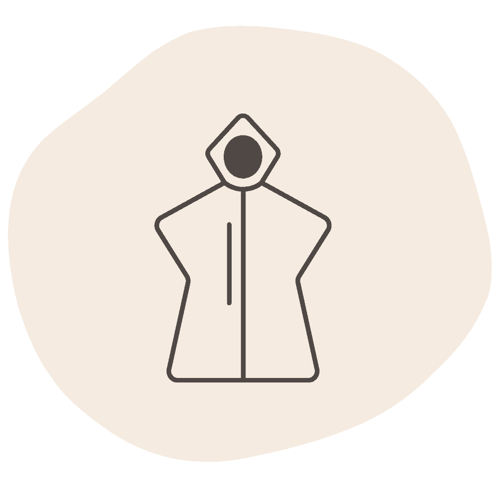 Baby packing list poncho