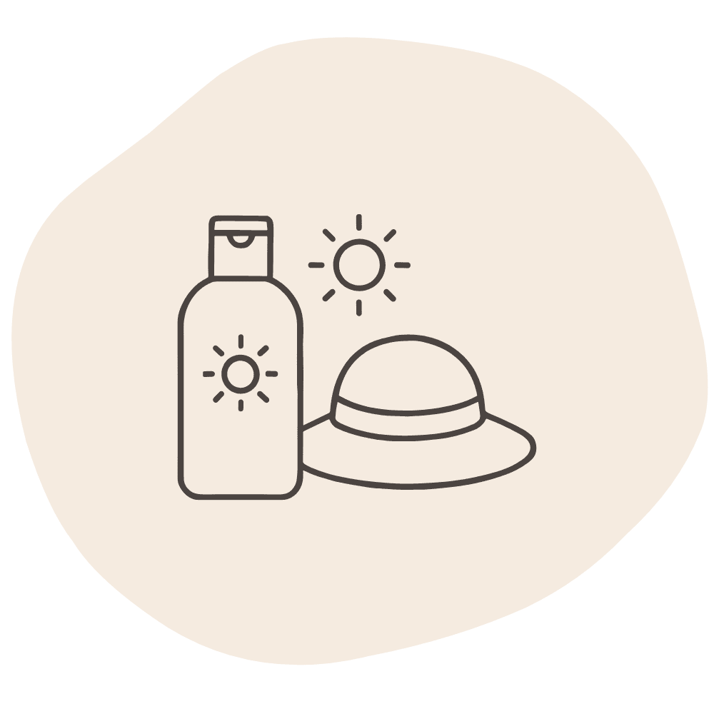 Baby packing list sunhat