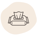 Baby packing list wipes