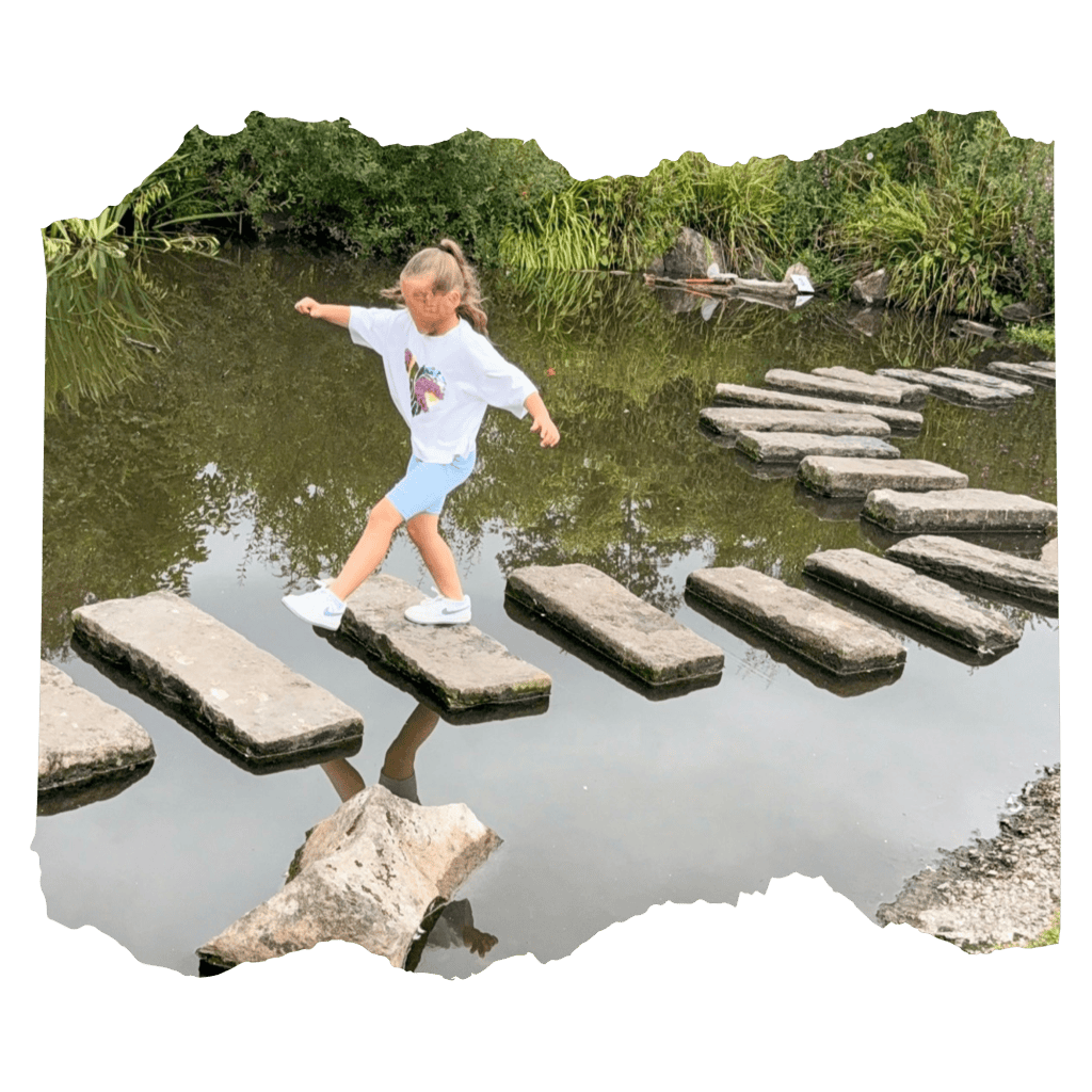 Martin Mere mini stepping stones torn edge