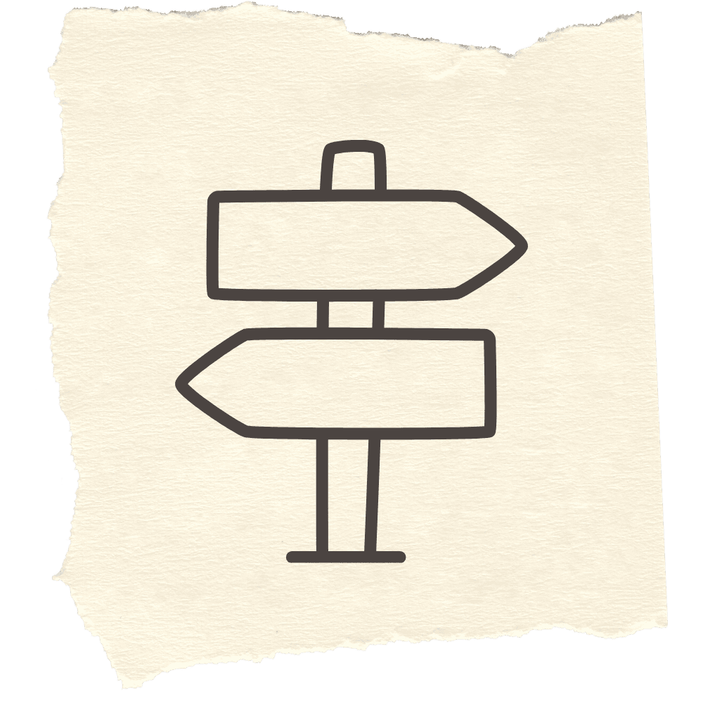 Martin Mere tips icons - directions