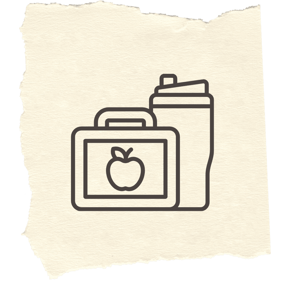Martin Mere tips icons - packed lunch