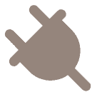 Plug socket icon