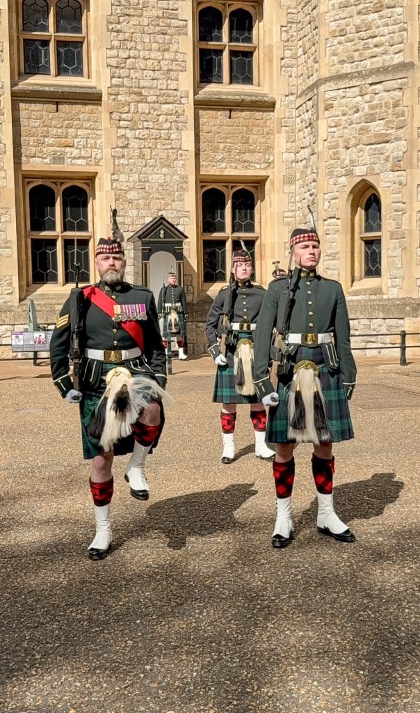 Guard ceremony Tower of London