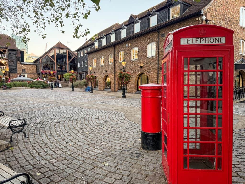 Phone Box London St Katharines Dock